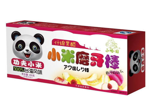 小哈田什錦果酪小米磨牙棒