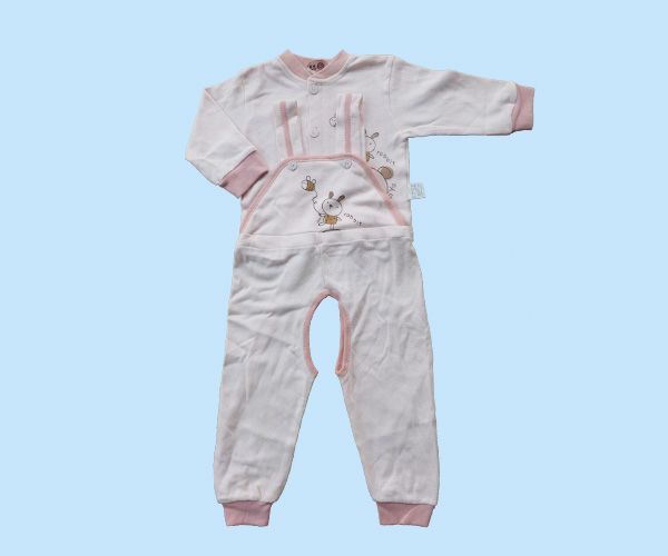 E01背帶套裝yingy服(粉)