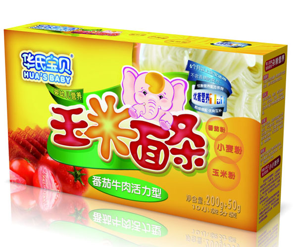 華氏寶貝番茄牛肉2玉米面條