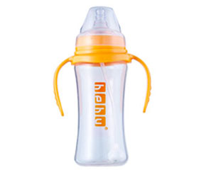 280ml寬口弧形奶瓶自動(dòng)握把