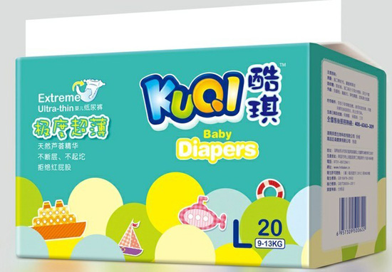 酷琪極度超薄系列尿褲L碼20片