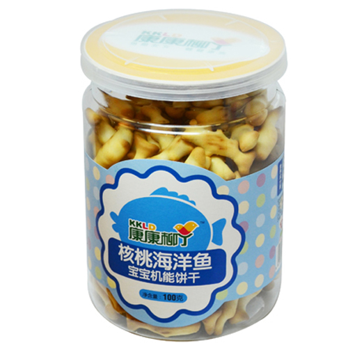 康康柳丁核桃海洋魚寶寶機(jī)能餅干