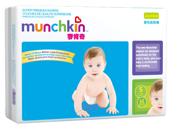 麥肯奇yinge紙尿褲S62片