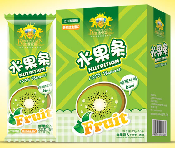 金盾愛(ài)嬰獼猴桃味水果條