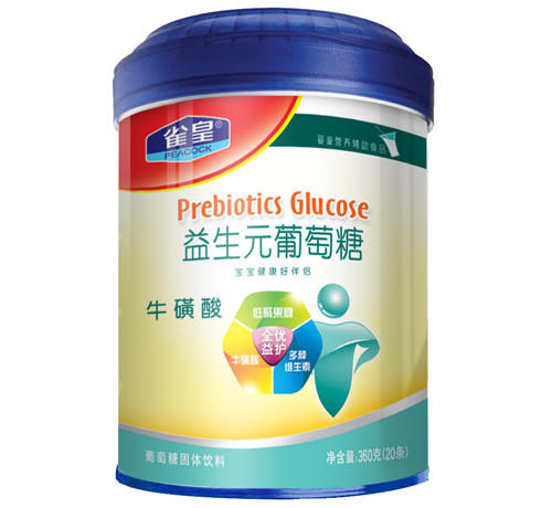 雀皇復合益生元葡萄糖-牛磺酸360g