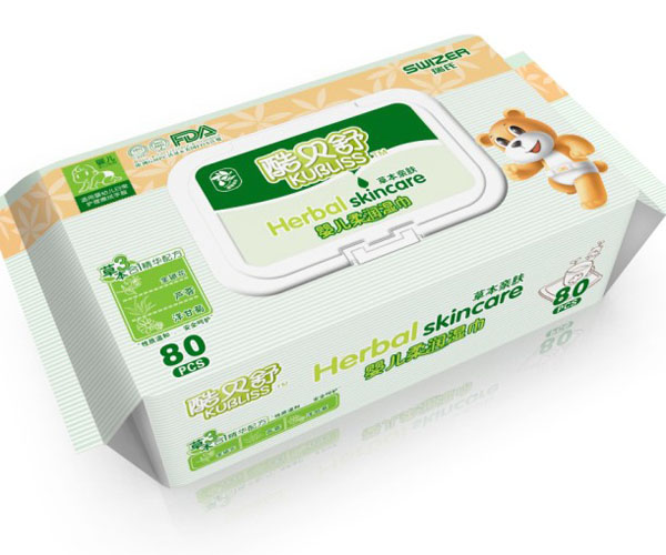 酷貝舒yinge濕巾手口專用80片裝