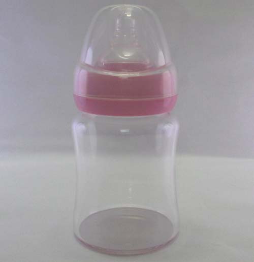 yinge寶150ML寬口徑腰形玻璃奶瓶