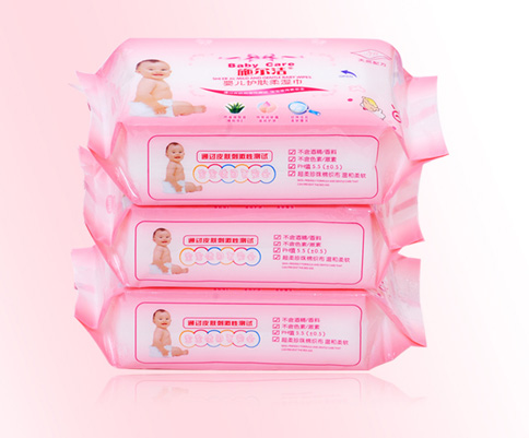 施爾潔yinge護(hù)膚柔濕巾三連包