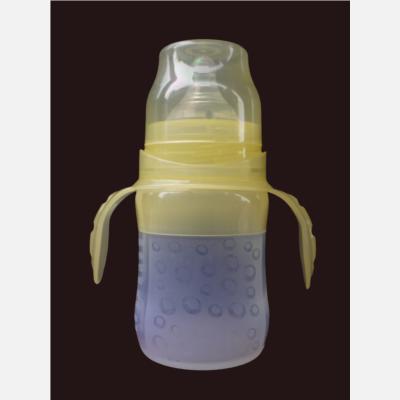 貝樂寬口硅膠奶瓶160ml