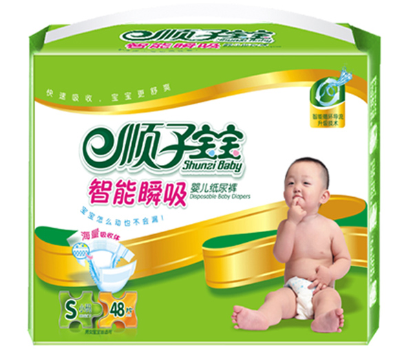 新佳士順子寶寶超強(qiáng)吸收立體護(hù)圍紙尿褲