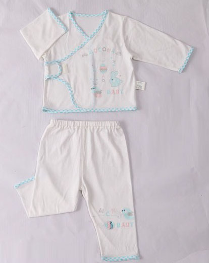 摩可拿新款寶寶純棉內(nèi)衣套裝