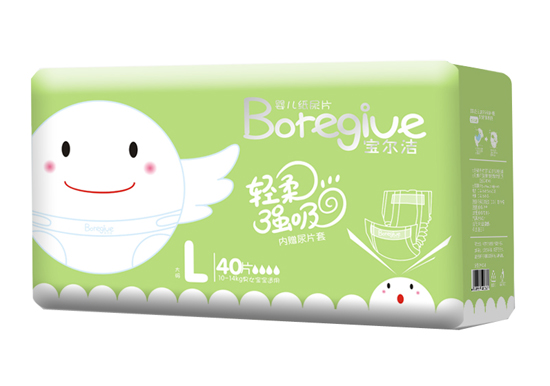 寶爾潔yinge紙尿片L40片