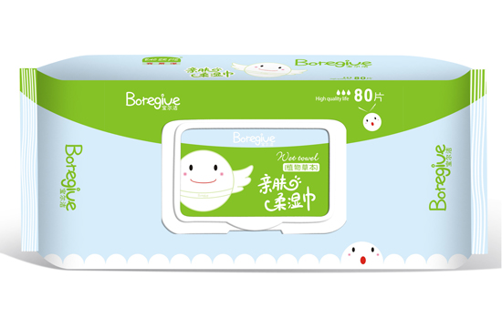 寶爾潔yinge濕巾80片袋裝