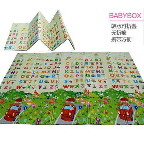 貝博氏韓版yinge智慧谷爬行地墊