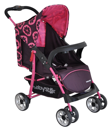 貝之星yinge推車H3000型淡粉色