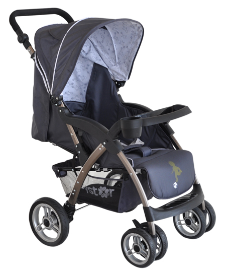 貝之星yinge推車H3010型淺灰色