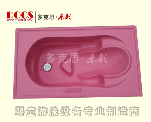 多克思樂彩單層yinge洗澡盆(人體)紅色