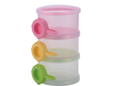 上甲三層透明粉格