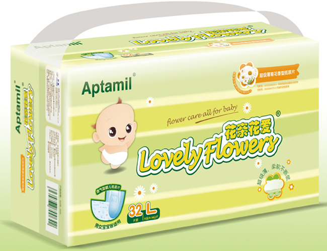 Aptamilyingye菊花紙尿片32片L碼