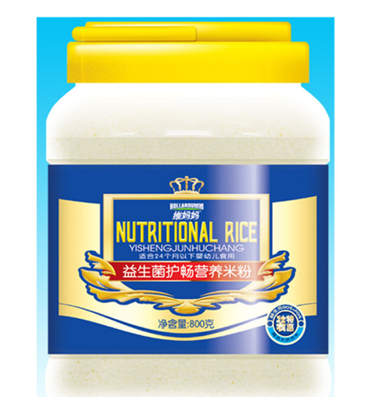 維媽媽桶裝益生菌護(hù)腸營養(yǎng)米粉