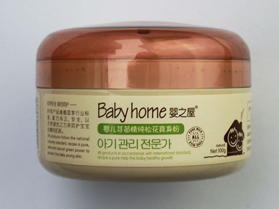 嬰之屋yinge芽苗精純松花爽身粉