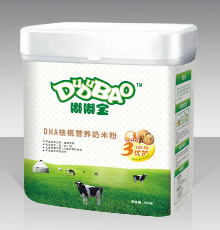 嘟嘟寶DHA核桃營養(yǎng)奶米粉