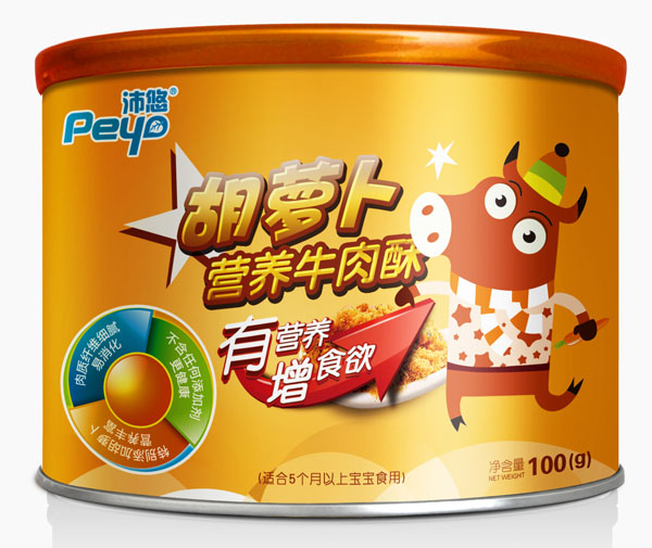 沛悠胡蘿卜牛肉肉酥