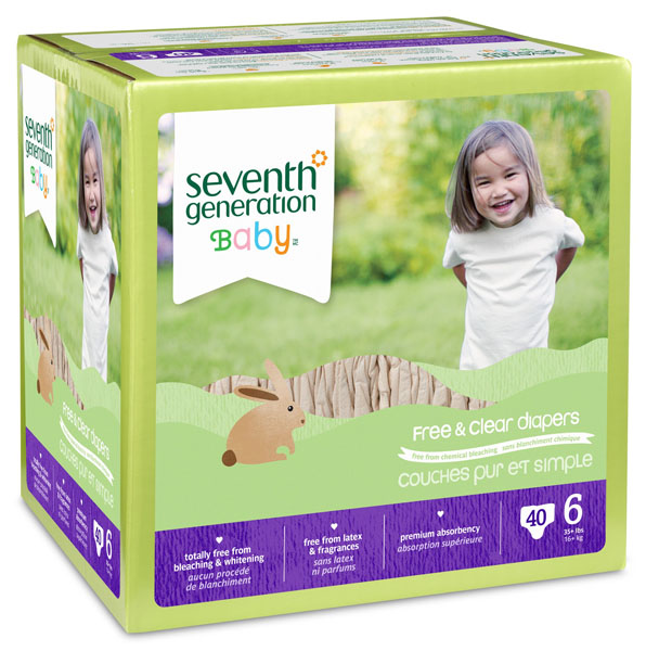 七世代箱裝yinge尿不濕6段