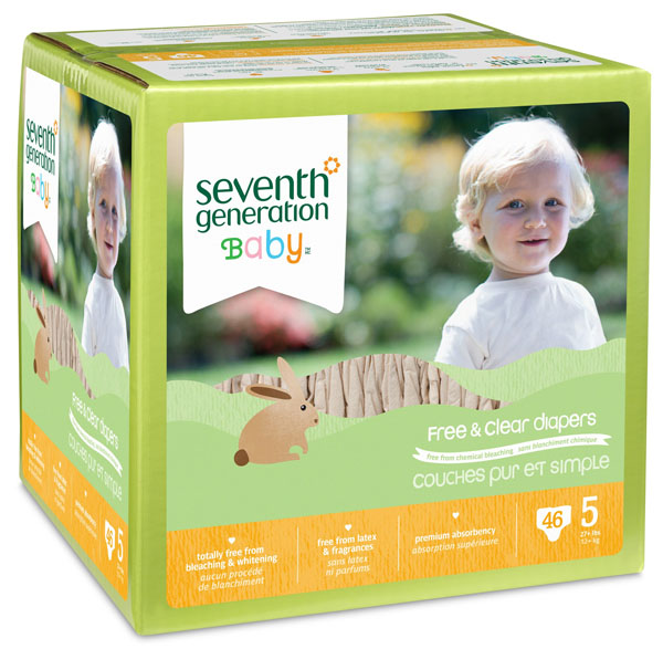 七世代箱裝yinge尿不濕5段