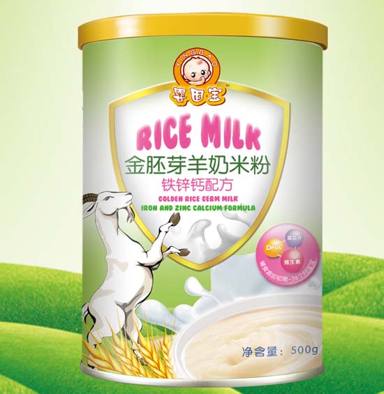 嬰因寶鐵鋅鈣金胚芽羊奶米粉