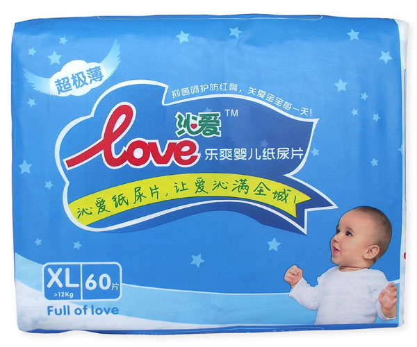 沁愛樂爽yinge紙尿片XL60片