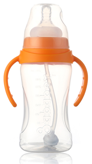 巴巴貝爾寬口徑PP自動(dòng)奶瓶280ML