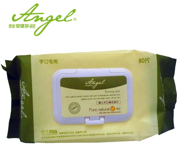 安琪爾yinge手口專用濕巾80片