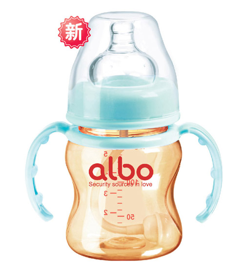 愛樂寶PPSU寬口自動(dòng)奶瓶藍(lán)色150ml