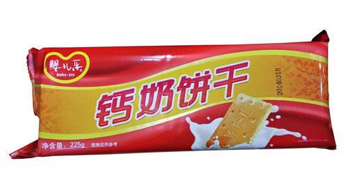 yinge樂(lè)鈣奶餅干225g