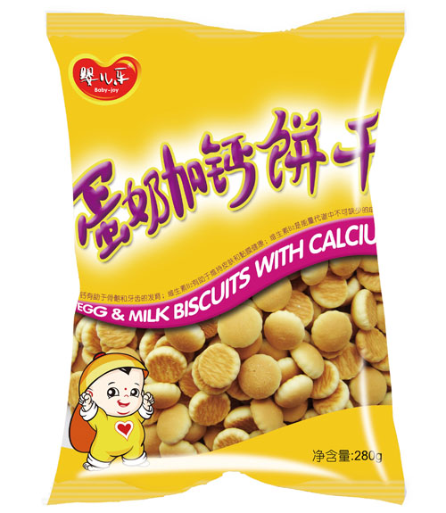 yinge樂蛋奶加鈣餅干280g