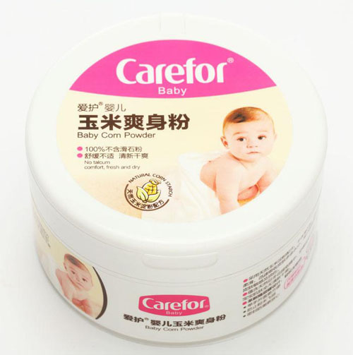 愛護(hù)yinge玉米爽身粉140g