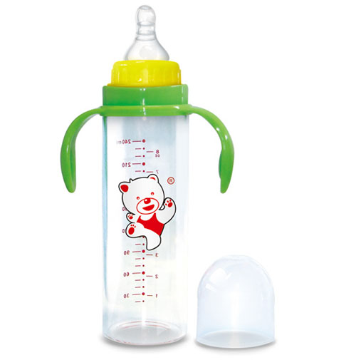 Babykin(貝沁)標口直身高硼硅玻璃奶瓶240ML