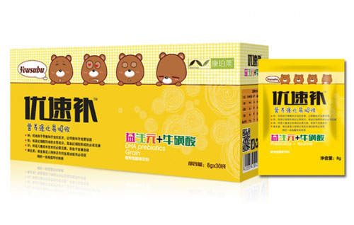 康珀萊優(yōu)速益生元+牛磺酸盒裝