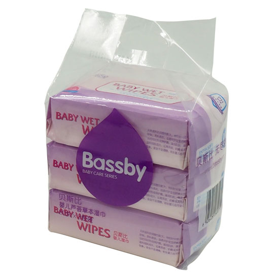 貝斯比yingye蘆薈濕巾80片裝三聯(lián)包(BSH007)