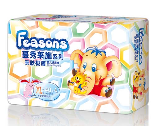 Feasons親膚極薄yinge紙尿褲XL碼