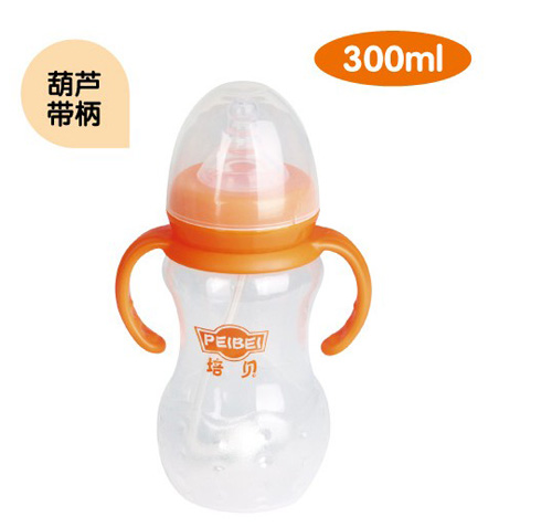 培貝葫蘆帶柄標(biāo)口徑自動(dòng)奶瓶300ml