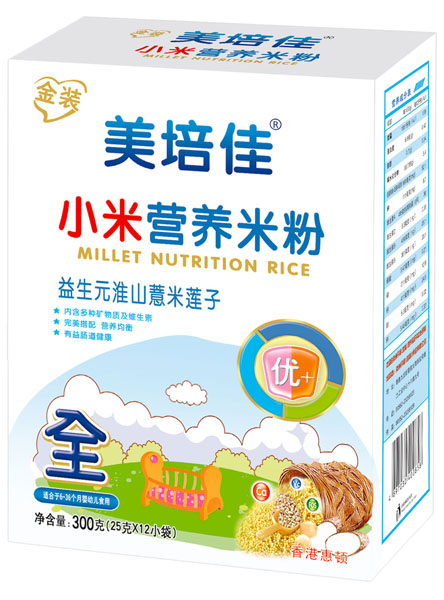 美培佳益生元淮山蓮子小米營(yíng)養(yǎng)米粉