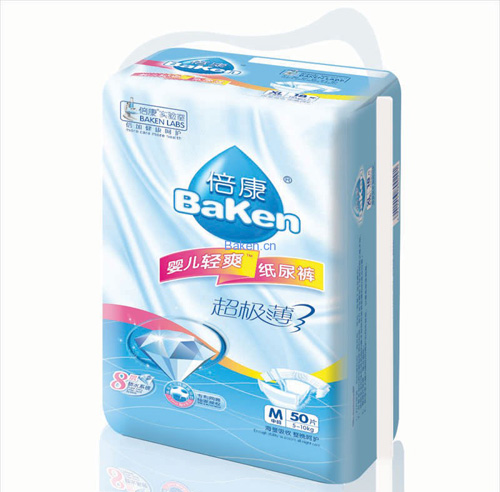 倍康超極薄yinge輕爽紙尿褲M碼(大包裝)