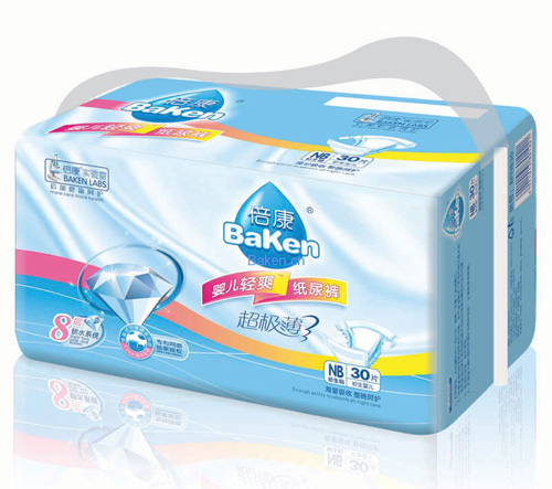 倍康超極薄yinge輕爽紙尿褲NB碼(大包裝)
