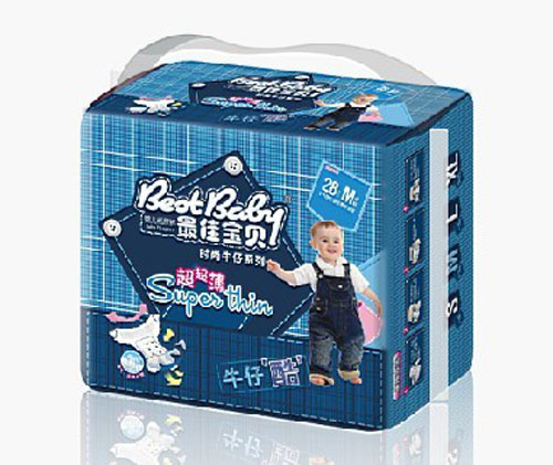 寶貝時(shí)尚牛仔紙尿褲M碼