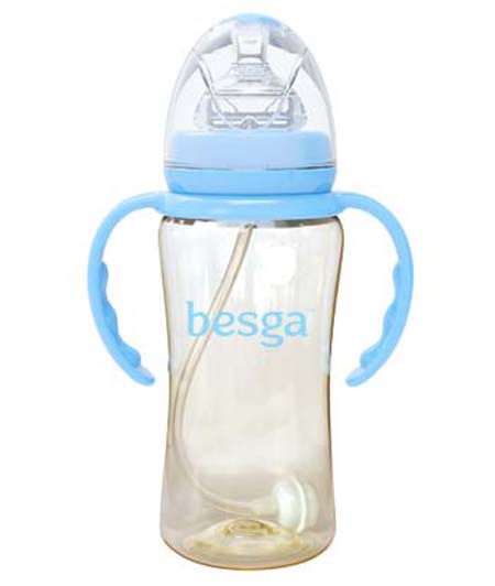 貝仕嘉弧形PPSU奶瓶280ML