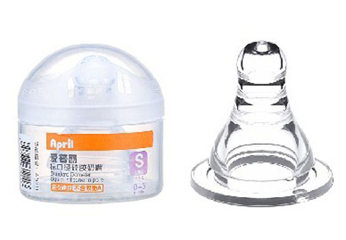 愛普麗標口徑硅膠奶嘴S碼