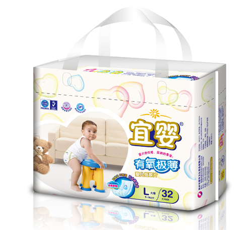 宜嬰有氧極薄yinge紙尿片L碼32片