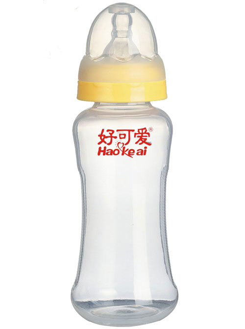 好可愛標口弧形奶瓶300ml